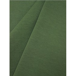 Футер 2-х нит. петля цв.Темно-зеленый хаки, ш.1.91м, Пенье, хл-94%, лайкра-6%