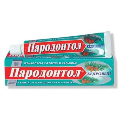 СВОБОДА Зуб.паста "Пародонтол"(63г). Кедровый в лам.тубе в футл. 32 /1115234/