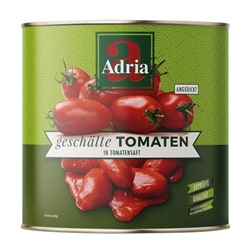 Помидоры Adria очищенные в томатном соке 2650 мл