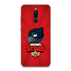 Силиконовый чехол Crow Brawl Stars на Xiaomi Redmi 8