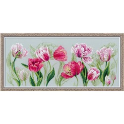 Набор для вышивания Риолис 100-052 Весенние тюльпаны, 70*30 см