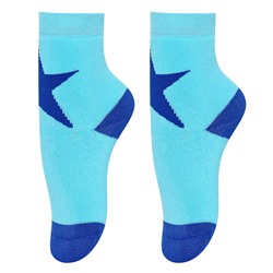 Носки детские Para Socks (N2D0014) бирюзовый/васильковый