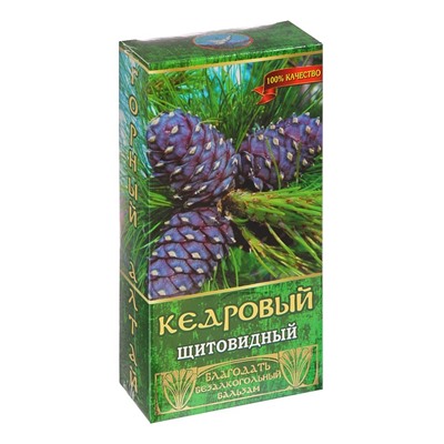 Бальзам безалкогольный "Кедровый" щитовидный, 250 мл