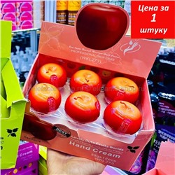 Фруктовый крем для рук Wokali RED APPLE Hand Cream (13)