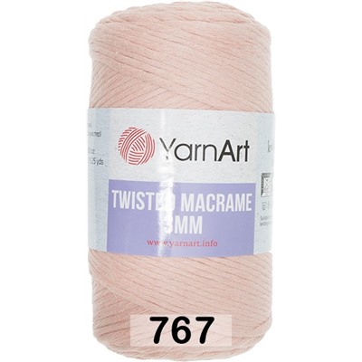 Пряжа Yarnart Macrame Twisted 3 Mm