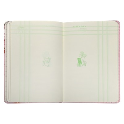 Записная книжка подарочная, А6+, 132 листа, цветной блок, с хлястиком на магните, обложка пвх, "Аниме", МИКС
