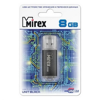 8Gb Mirex Unit Black (13600-FMUUND08)