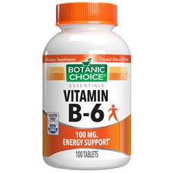 Витамин B-6 100 мг.