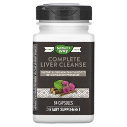 Nature's Way Complete Liver Cleanse, 84 Capsules