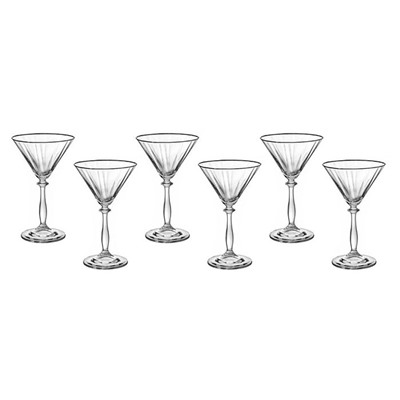 Набор бокалов для мартини «Анжела», 285 мл, 6 шт.