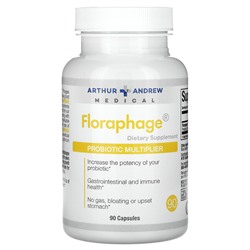 Arthur Andrew Medical Floraphage, Усилитель Пробиотиков - 90 капсул - Arthur Andrew Medical