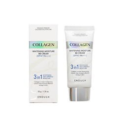 Enough* Collagen 3 in 1 Whitening Moisture BB Cream ВВ крем