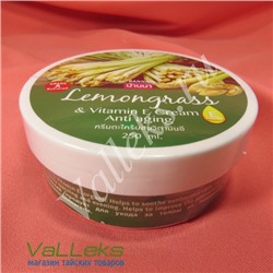 Антивозрастной крем для тела Лемонграсс и витамин Е Banna  Lemongrass & Vitamin E Cream Anti aging, 250мл