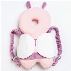 Рюкзак-подушка для безопасности малыша «Пчелка», цвет розовый