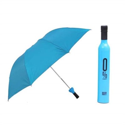 Складной зонтик Винная Бутылка Umberella с чехлом оптом