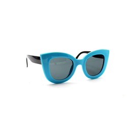 Детские солнцезащитные очки 076 голубой черный
