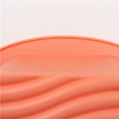 Форма силиконовая для выпечки Доляна «Хлеб. Полосы», 27,5×13,5×7 см (внутренний 23,5×10), цвет персиковый