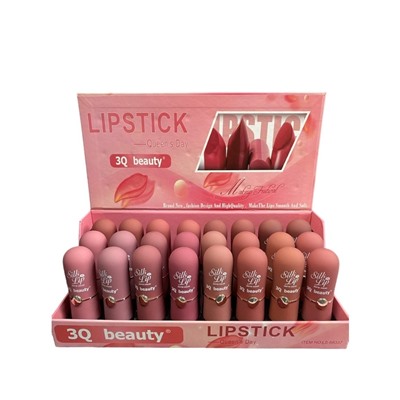 Набор матовых помад для губ 3Q Beauty Matte Lip Stick (ряд 12шт)