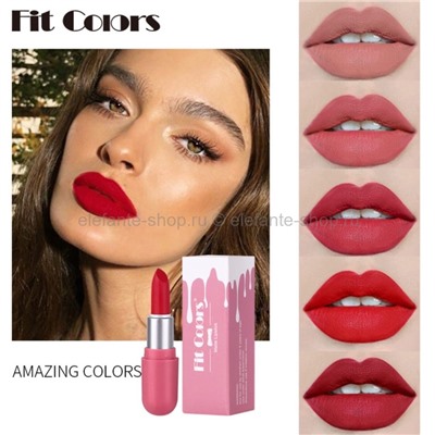 Набор матовых помад FIT COLORS Lipstick 5in1