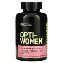 Optimum Nutrition Opti-Women - Мультивитамины для активных женщин - 120 капсул - Optimum Nutrition