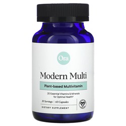 ORA Modern Multi, мультивитамины на растительной основе, 60 капсул