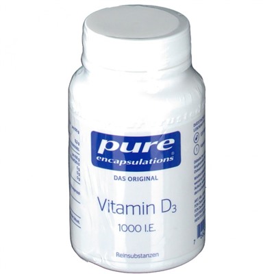 pure (пьюр) encapsulations Vitamin D3 1000 I.E. 120 шт