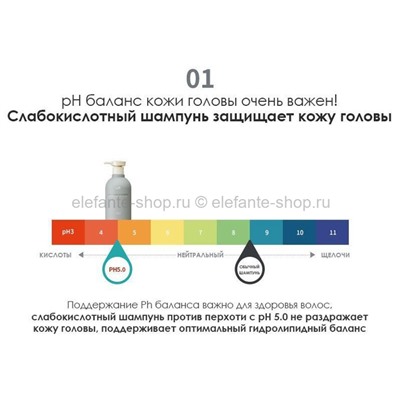 Слабокислотный шампунь против перхоти Lador Anti Dandruff Shampoo 530ml (51)