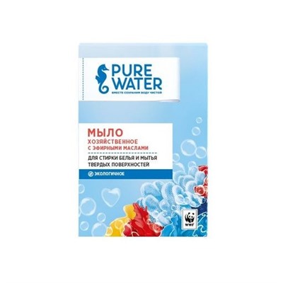 Хозяйственное мыло Pure Water с эфирными маслами 175 г