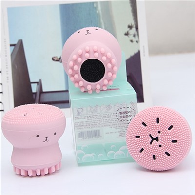 Силиконовый осьминожка для очистки пор и массажа лица ETUDE HOUSE My Beauty Tool Exfoliating Jellyfish Silicon Brush