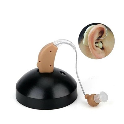Слуховой аппарат перезаряжаемый / усилитель звука с усилением до 30 раз