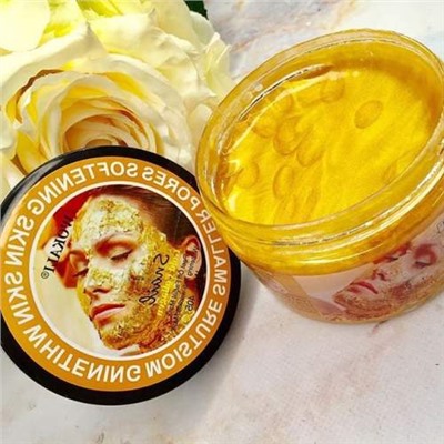 Маска для лица Wokali Snail Gold Collagen от черных точек 300 г оптом