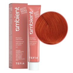 TEFIA Ambient 9.4 Перманентная крем-краска для волос / Очень светлый блондин медный, 60 мл