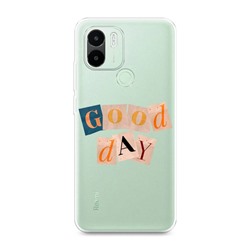 Силиконовый чехол Stickers Good day на Poco C50