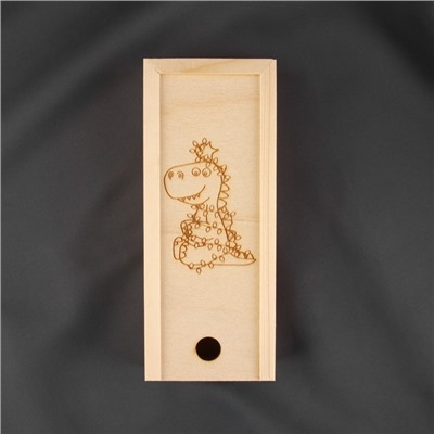 Органайзер для рукоделия «Дракон», деревянный, 1 отделение, 20 × 8 × 4 см