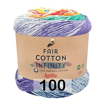 Пряжа Katia Fair Cotton Infinity