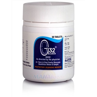 G-32 для здоровья десен и зубов, 50 таб, производитель Аларсин; G-32, 50 tabs, Alarsin