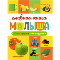 Главная книга малыша «Овощи, фрукты и многое другое», 96 страниц