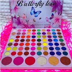 Палетка теней HUDA BEAUTY Butterfly Love 76 цветов (125)