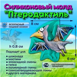 Силиконовый молд Птеродактиль