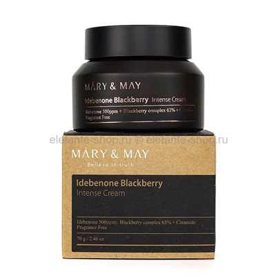 Крем для лица Mary&May Idebenone Blackberry Intense Cream 70g (51)