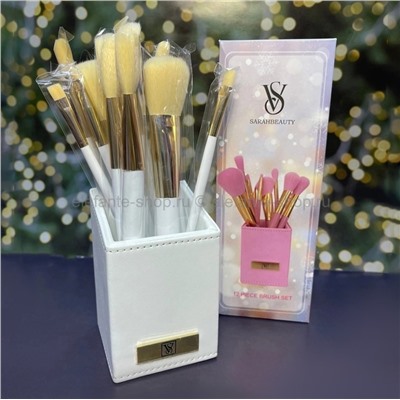 Набор кистей для макияжа Sarah Beauty 12 Piece Brush Set White (125)