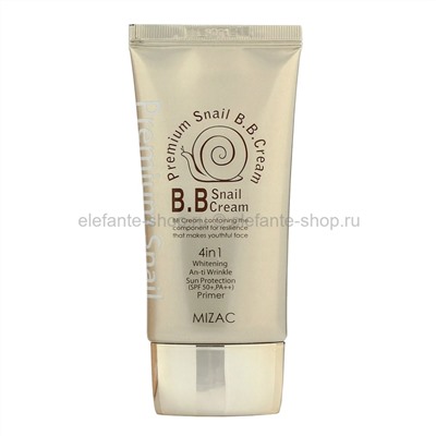 Тональный крем Mizac Premium Snail B.B. Cream 4in1 50ml (13)