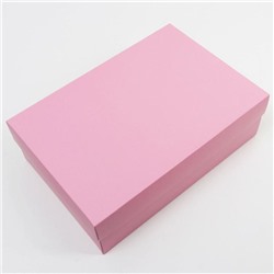 Упаковка подарочная, Коробка складная «Розовый», 30 х 20 х 9 см