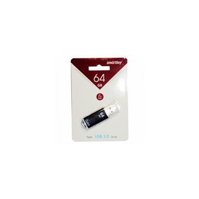 64Gb SmartBuy V-Cut Black USB 3.0 (SB64GBVC-K3)
