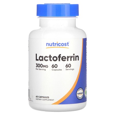 Nutricost Лактоферрин - 300 мг - 60 капсул - Nutricost