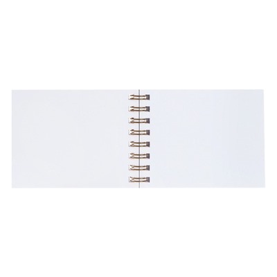 Скетчбук А6, 80 листов на гребне по короткой стороне "Мрамор", твёрдая обложка, блок 100 г/м²
