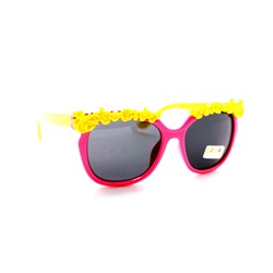 Детские солнцезащитные очки gimai 8001 розовый желтый