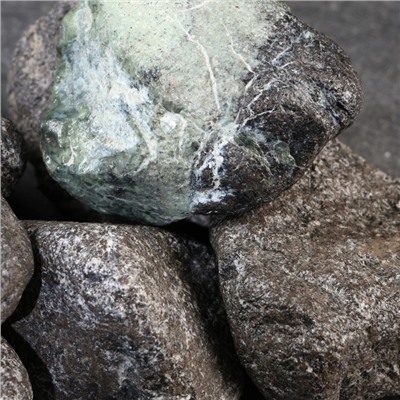 Камень для бани "Хромит" галтованный 20 кг