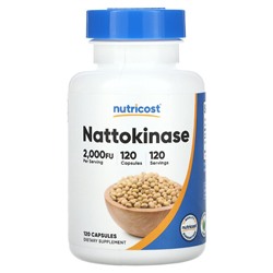 Nutricost Nattokinase - 2000 FU - 120 капсул - Nutricost