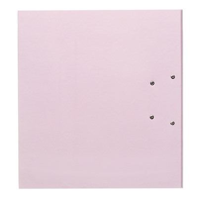 Пaпкa-регистратор А4 75мм Calligrata ламинированная, бледно розовый
